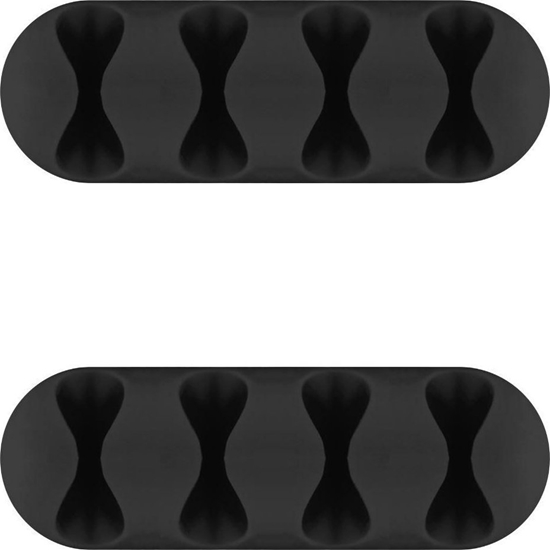 Picture of Organizer MicroConnect Microconnect CABLEMANA-16 organizator na kable Podoga Uchwyt na kabel Czarny 2 szt.