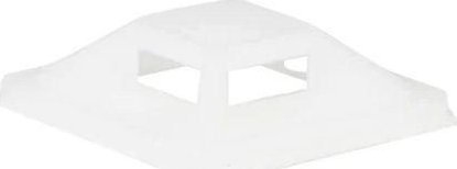 Picture of Organizer ProXtend ProXtend Self Adhesive Cable Clips 25mm x 25mm White 50pcs in a bag