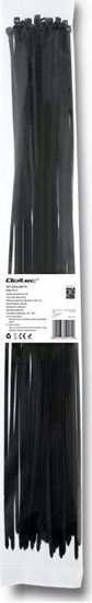 Picture of Organizer Qoltec Opaska zaciskowa Czarny 50 sztuk  (52214)