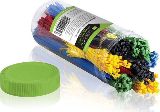 Picture of Organizer Techly Opaska zaciskowa Róne kolory 600 sztuk  (ISWT-SET-CL600T)