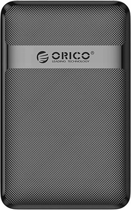 Attēls no Orico Orico 2577 HDD/SSD 2.5" drive enclosure, 5Gbps, USB-A to USB Micro-B (black)