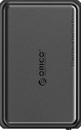 Picture of Orico Orico DDL HDD/SSD enclosure 2.5" / 3.5", 5Gbps, USB-A to USB-B (black)