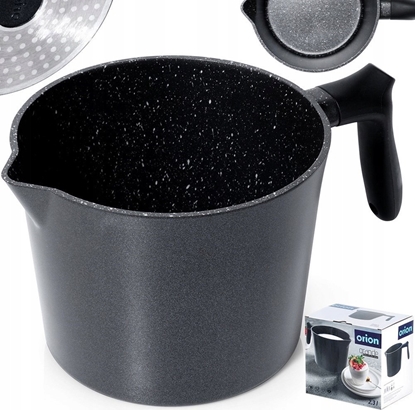 Picture of Orion Garnek do Gotowania Mleka Indukcja z Uchwytem Wylewk Granitowy ORION 2,2 l