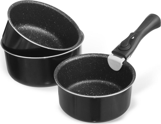 Изображение Orion Garnki granitowe rondel GRANDE COMBI odpinane uniwersalny