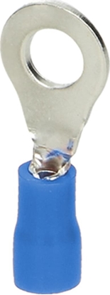 Picture of Orno Kocówka Orno OR-KK-8102/25/5/B1 oczkowa izolowana przekrój maksymalny 25mm2 oczko na rub M5 Blister 10 szt.