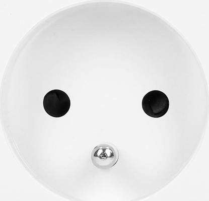 Picture of Orno NOEN FR, gniazdo moduowe 45x45mm 1x2P+Z, typ E french, 16A 250V, biae