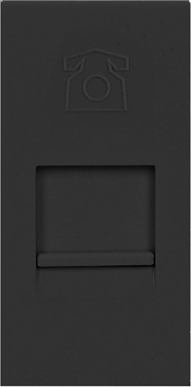 Picture of Orno NOEN RJ11, gniazdo moduowe 22,5x45mm telefoniczne RJ11, czarne