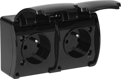 Picture of Orno ORNO GNIAZDO PODWÓJNE 2x2P+Z AQUATIC