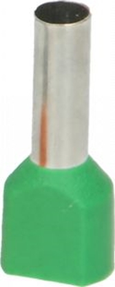 Picture of Orno Tulejka izolowana podwójna, przekrój maksymalny 6mm?, dugo miedzianej tulejki 14mm, Blister 25 szt.