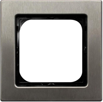 Picture of Ospel Ramka pojedyncza Sonata stal inox (R-1RM/37)