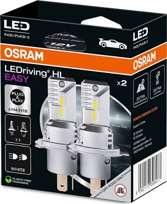 Attēls no Osram CAR LIGHT OSRAM LED LAMP EASY H4/H19 12V