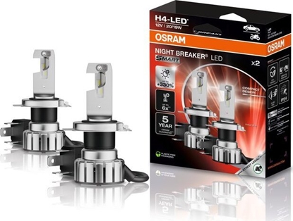 Attēls no Osram Osram Night Breaker LED Smart - H4 Car Bulbs