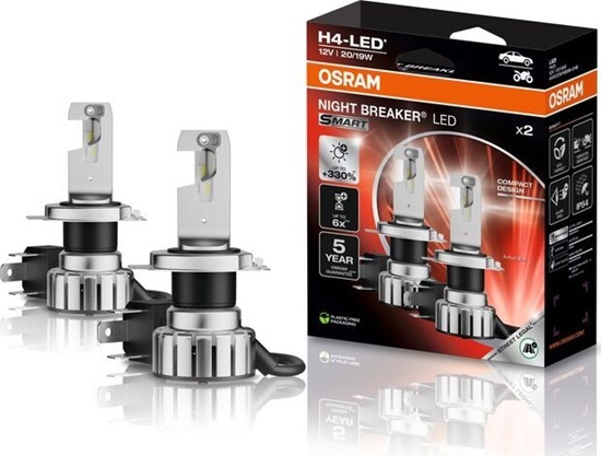 Picture of Osram Osram Night Breaker LED Smart - H4 Car Bulbs