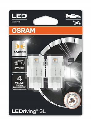 Attēls no Osram arówki Osram LED W21W 7505DYP-02B (2 sztuki) óte