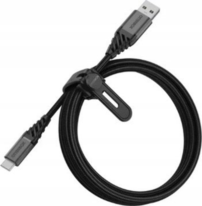 Picture of Kabel USB OtterBox USB-A - USB-C 1 m Czarny (78-52664)