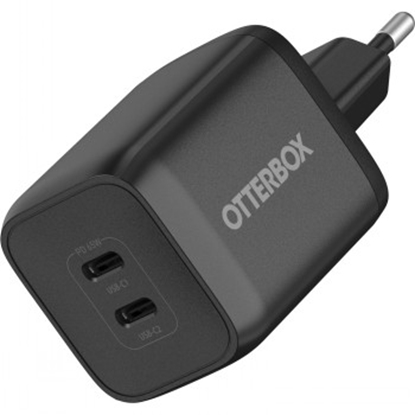 Attēls no OTTERBOX STANDARD EU WALL CHARGER 65W - 1X USB-C 45W + 1X USB-C 20W USB-PD