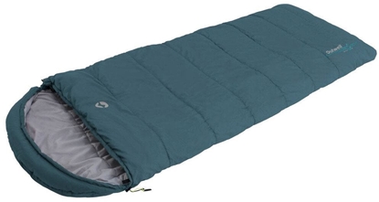 Picture of Outwell Campion Lux Teal | Sleeping Bag | -16/5 °C | 2 way open - auto lock, L-shape