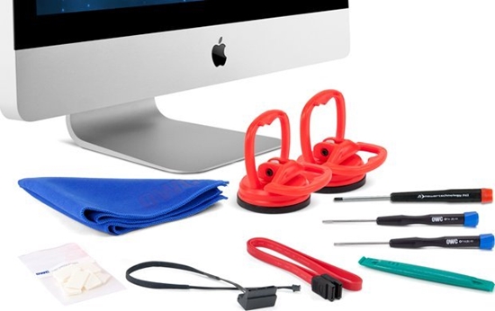 Picture of OWC Complete Installation Kit for SSD into iMac 2011 21.5"