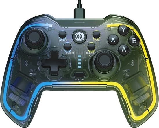 Picture of Canyon gamepad Brighter GP-02 Wired Crystal Transparent