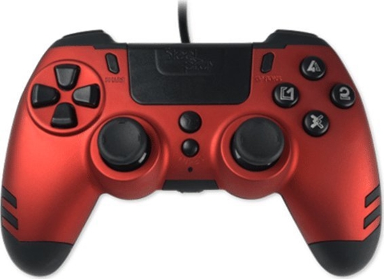 Изображение Pad SteelPlay Slim Pack Wired Controller Ruby Red Multi