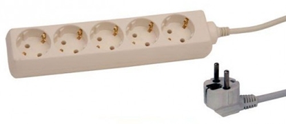 Picture of Pagarinātājs 1,5m 5rozetes 3G1,0 balts 115001