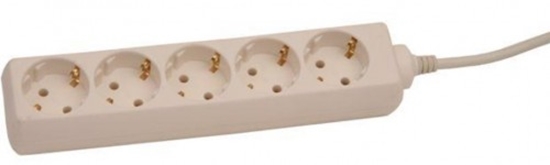 Изображение Pagarinātājs 5.0m 5rozetes 3G1,0 balts 115005