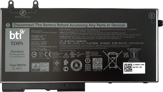Изображение Pami do laptopaBTIOrigin Storage 7WNW1-BTI czci zamienne do notatników Bateria