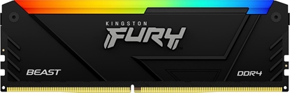 Picture of Pami Kingston Fury Beast RGB, DDR4, 8 GB, 3600MHz, CL17 (KF436C17BB2A/8)