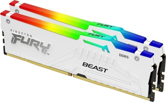 Изображение Pami Kingston Fury Beast RGB, DDR5, 64 GB, 6000MHz, CL30 (KF560C30BWEAK2-64)