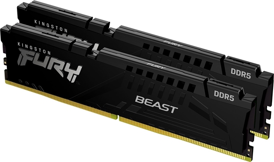 Изображение Pami Kingston Fury Beast, DDR5, 64 GB, 6000MHz, CL36 (KF560C36BBEK2-64)