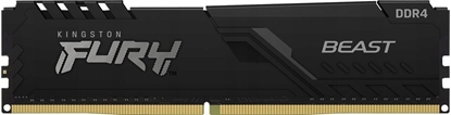 Изображение Pami Kingston Fury Beast, DDR5, 8 GB, 6000MHz, CL30 (KF560C30BBE-8)