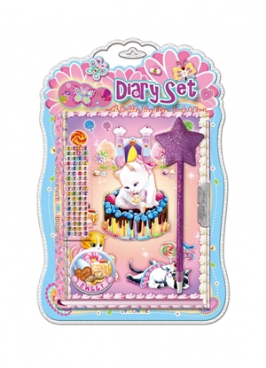 Изображение Pamiętnik z długopisem Pecoware - Kotek