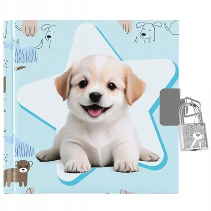 Picture of PAMIETNIK ZAM 135X135 CUTIES DOGGY PBH12/96