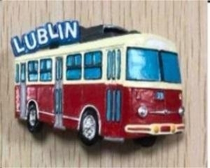 Picture of Pan Dragon Magnes I love Poland Lublin