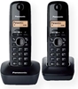Изображение Panasonic Cordless KX-TG1612FXH Black, Caller ID, Wireless connection, Phonebook capacity 50 entries, Built-in display, Conference call