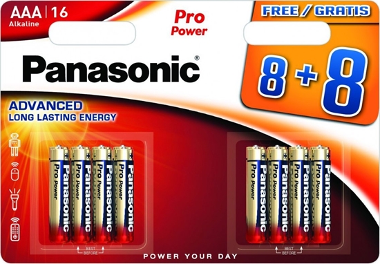 Изображение Panasonic Pro Power battery LR03PPG/16B (8+8pcs)