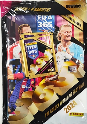 Attēls no Panini PANINI FIFA 365 ADRENALYN XL 2024 ZESTAW STARTOWY KOLEKCJA NAKLEJKOWA