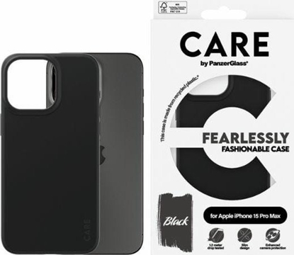 Attēls no PanzerGlass CARE by PanzerGlass Fearlessly Fashionable Case iPhone 15 Pro Max 6,7" czarny/black 1432