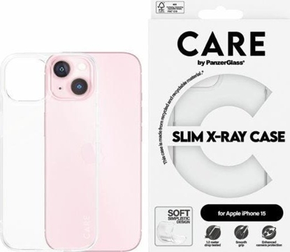 Attēls no PanzerGlass CARE by PanzerGlass Slim X-Ray Case iPhone 15  6,1" przezroczysty/transparent 1433