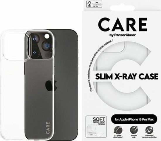 Picture of PanzerGlass CARE by PanzerGlass Slim X-Ray Case iPhone 15 Pro Max 6,7" przezroczysty/transparent 1436