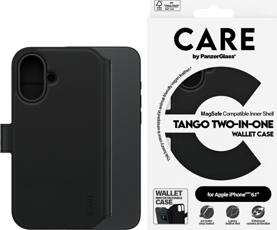 Изображение PanzerGlass CARE Case Feature Tango 2-in-1 Wallet Case iPhone 24 6.1"