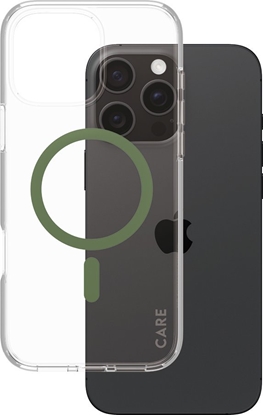 Attēls no PanzerGlass CARE Case Flagship Green MagSAFE  iPhone '24 6.9" Pro