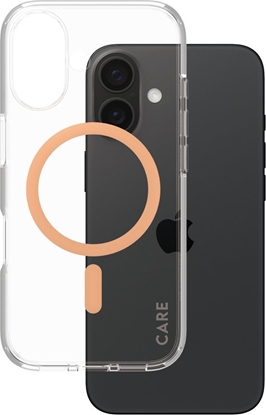 Attēls no PanzerGlass CARE Case Flagship Peachy MagSAFE  iPhone '24 6.1"