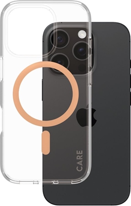 Attēls no PanzerGlass CARE Case Flagship Peachy MagSAFE  iPhone '24 6.3" Pro