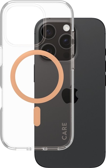 Picture of PanzerGlass CARE Case Flagship Peachy MagSAFE  iPhone '24 6.3" Pro