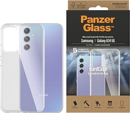 Attēls no PanzerGlass Etui HardCase Samsung Galaxy A34 5G Military grade clear 0444