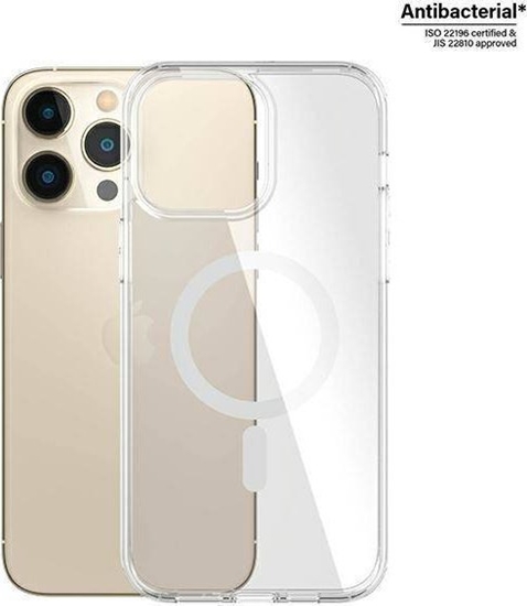 Изображение PanzerGlass Etui PanzerGlass HardCase z Magsafe i powok antybakteryjn do iPhone 14 Pro Max transparentne
