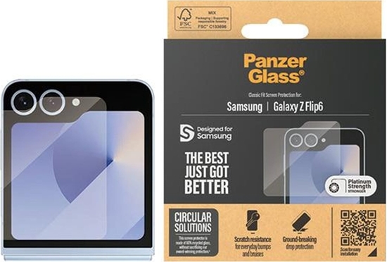Picture of PanzerGlass Classic Fit Sam Z Flip6 F741 Screen Protection 7368