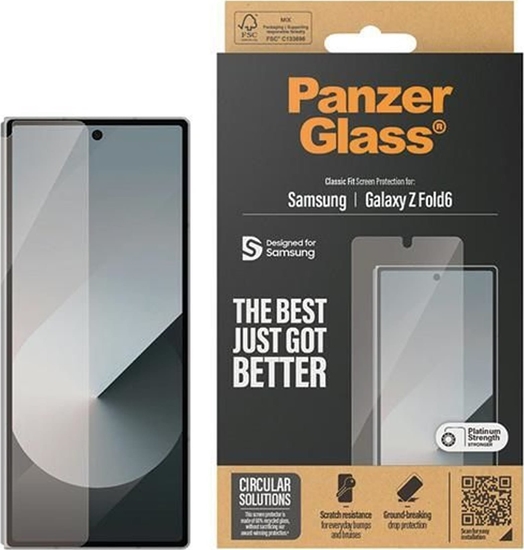 Picture of PanzerGlass PanzerGlass Classic Fit Sam Z Fold6 F956 Screen Protection 7369