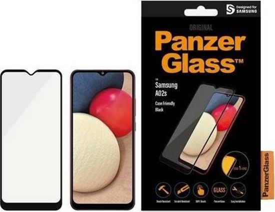 Picture of PanzerGlass PanzerGlass E2E Super+ Sam A02s A025F Case Friendly AntiBacterial czarny/black